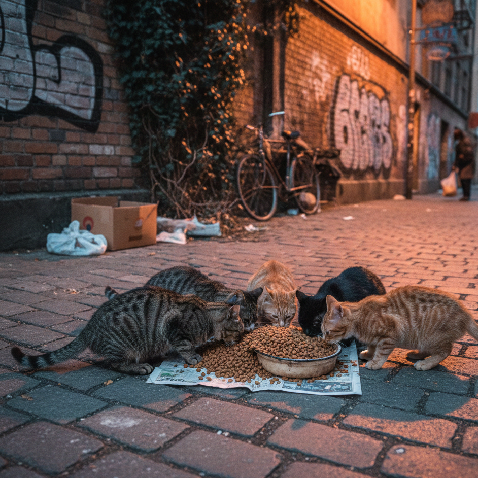 How to Feed and Care for Street Cats in Qatar